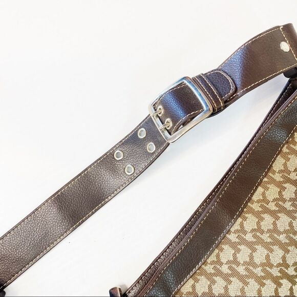 NY& Company Brown Signature Logo Shoulder Bag - Picture 7 of 9